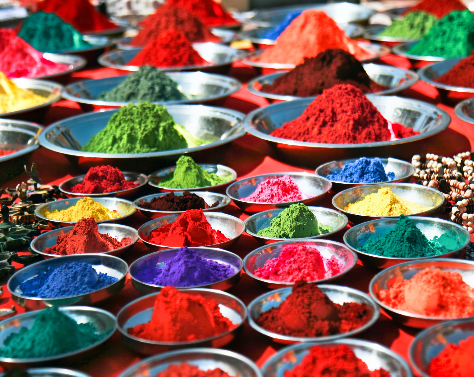 Colourful spices