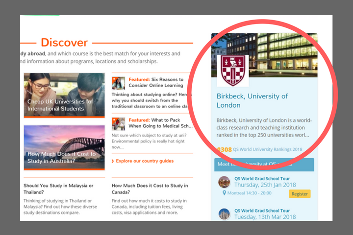 Display Advertising For Universities Digital Student Recruitment