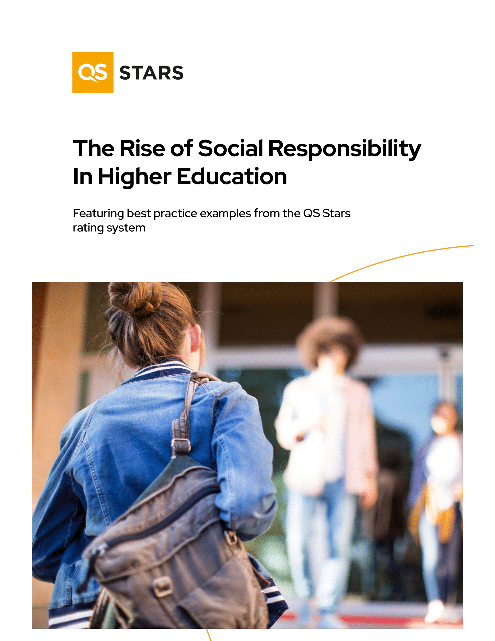QS Stars Report - The Rise of Social Responsibility In Higher Education Cover-1