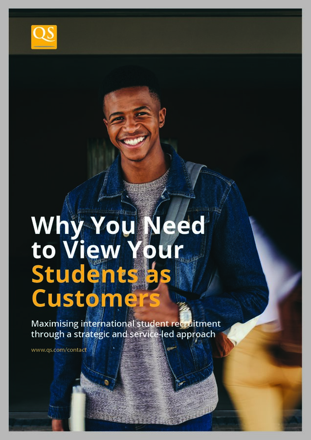 Cover image for white paper Why you need to view your students as customers