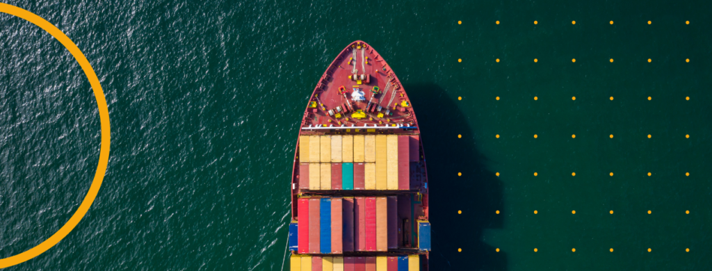 A boat transporting cargo