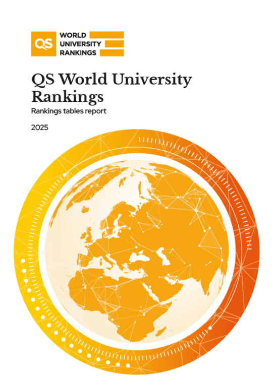 QS World University Rankings 2025 Results Table (excel) QS