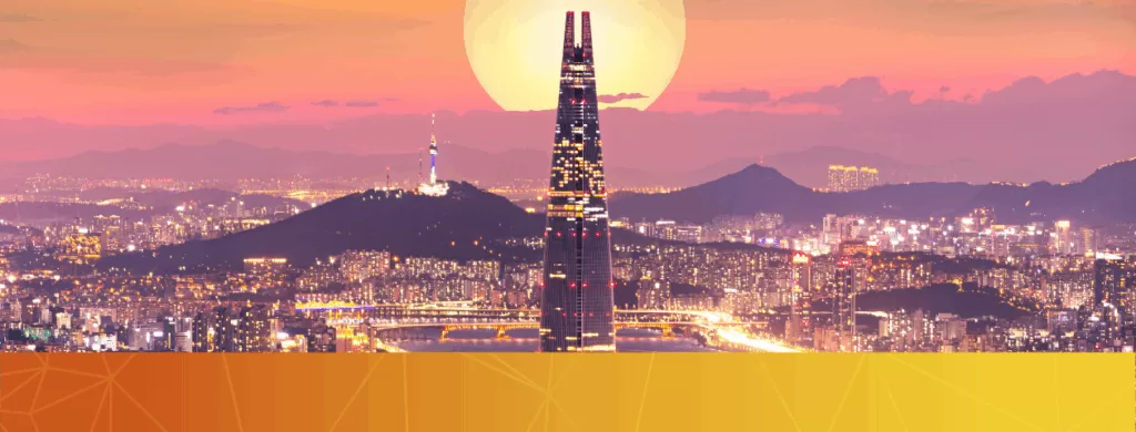 The Seoul skyline